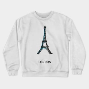 London Paris UK France Crewneck Sweatshirt